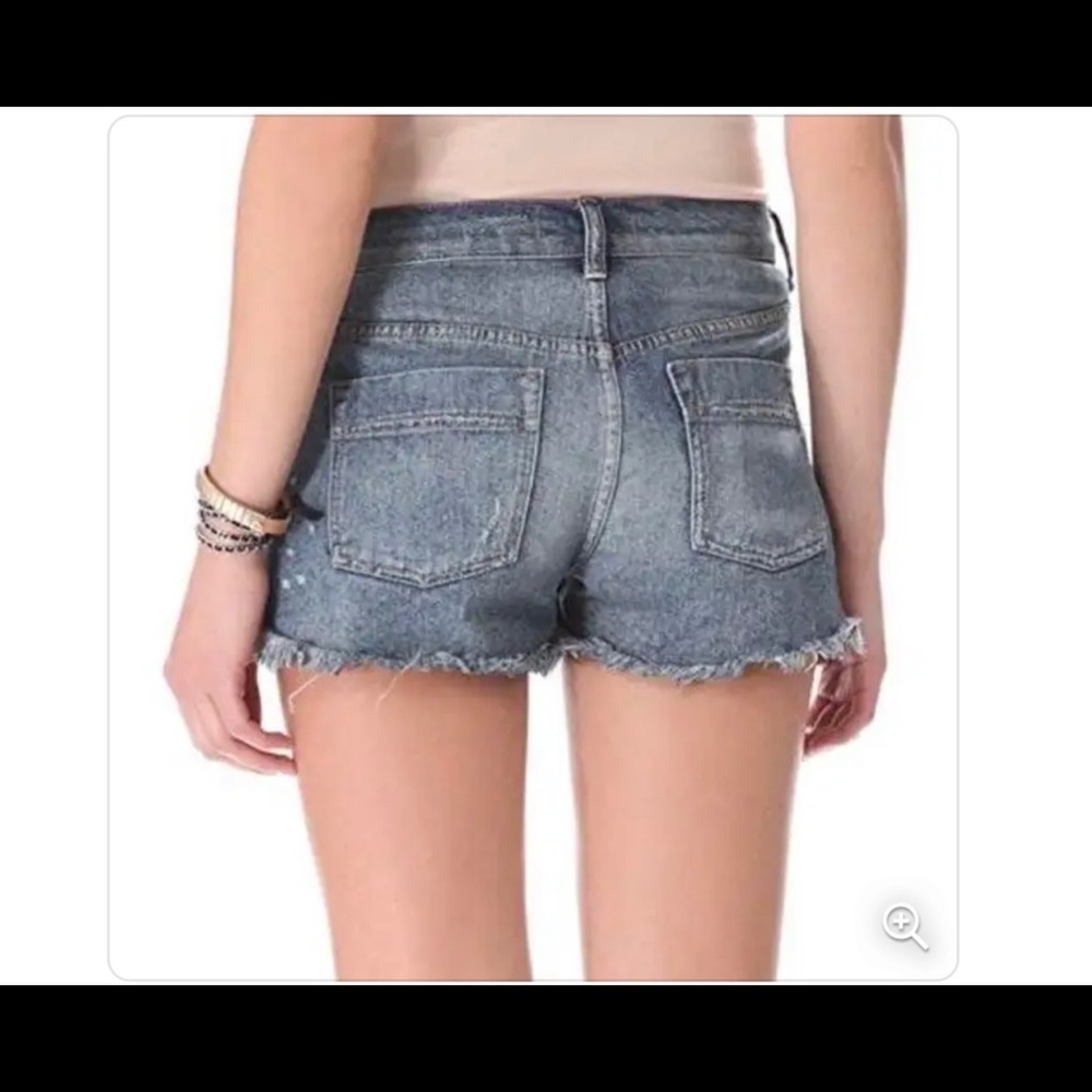 FREE People Tulum' Vintage Denim Cutoff Shorts - Picture 2 of 6